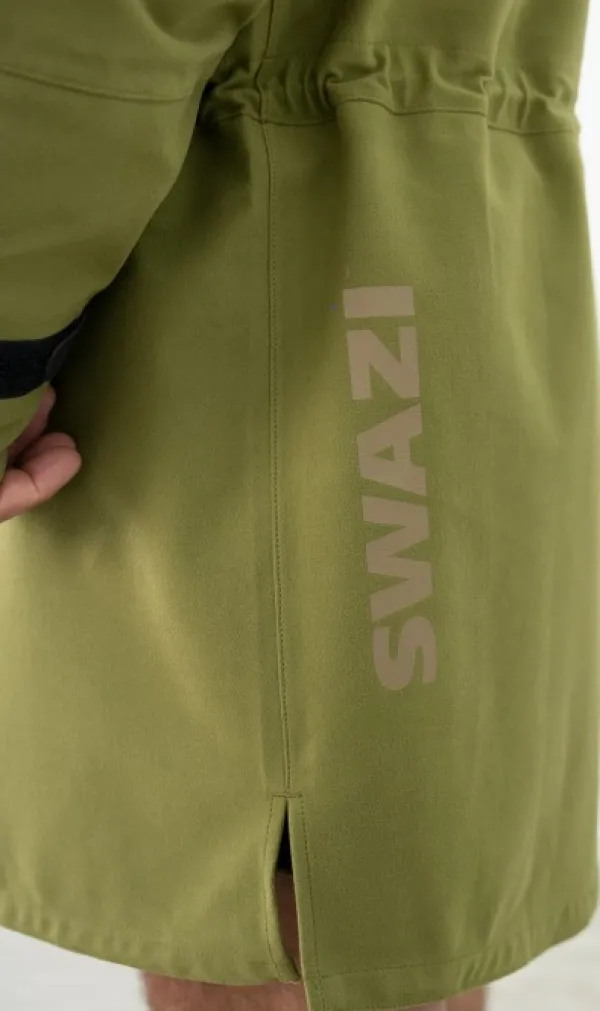 Swazi Metsästystakit/Anorakit Metsälle^Tahr XP anorakki metsästykseen, maastonvihreä