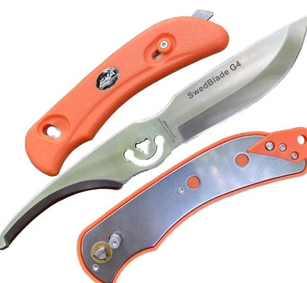 EKA Metsästyspuukot^SwedBlade G4 metsästysveitsi, oranssi
