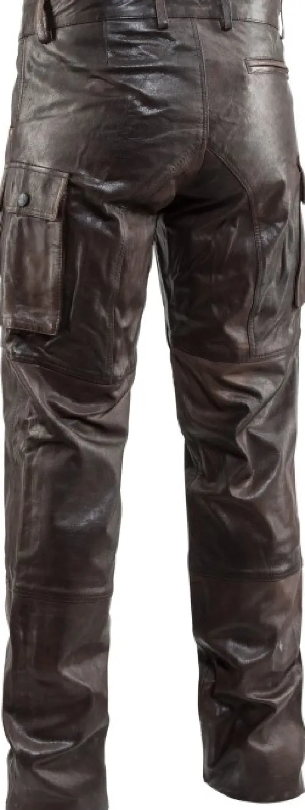 Swedteam Vapaa-ajan Housut^Bull miesten nahkahousut