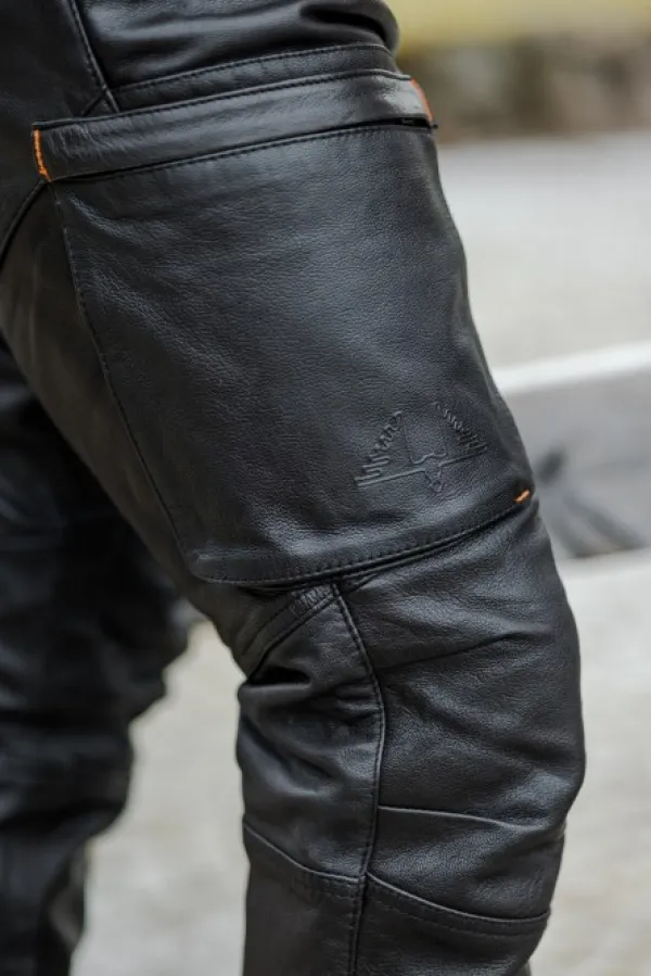 Swedteam Vapaa-ajan Housut^Bull miesten nahkahousut