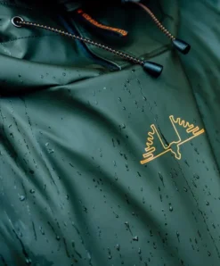 Swedteam Crest Poncho Rain Gear sadeviitta, Green| Metsästystakit/Vedenpitävät Metsästystakit