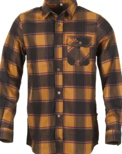 Swedteam Crest Shirt vuorillinen paita, Dark Sand| Metsästyspaidat