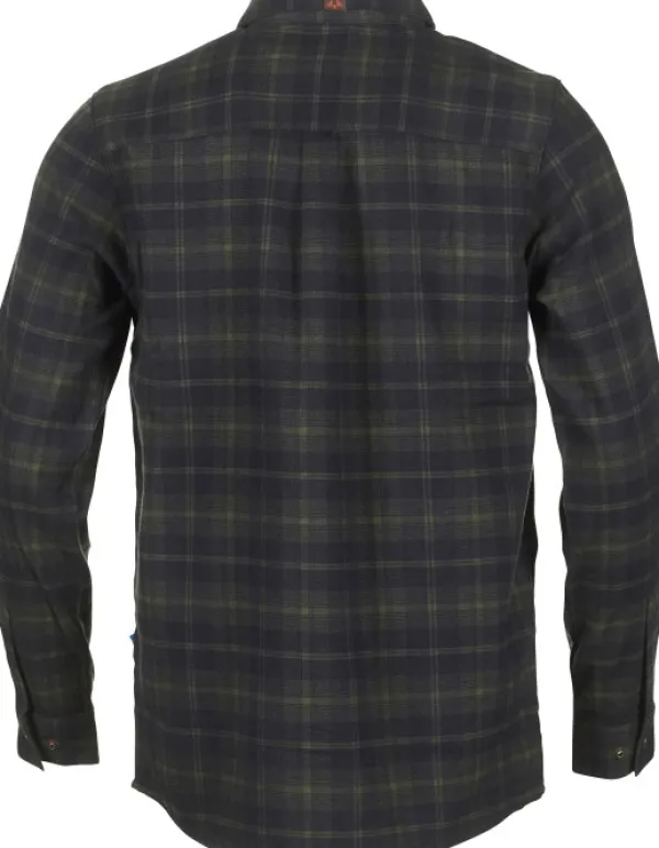 Swedteam Crest Shirt vuorillinen paita, Forest Green| Metsästyspaidat