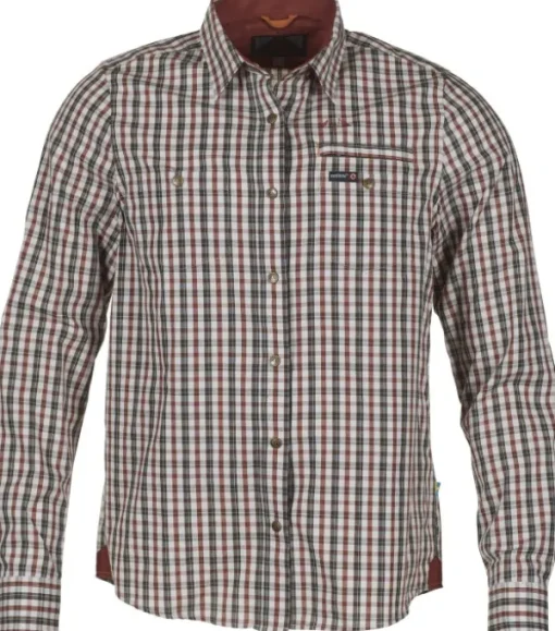 Swedteam Hyönteissuojatut Vaatteet^Lynx Antibite Shirt naisten kauluspaita, Dark Orange