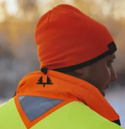 Swedteam Protect Reversible Beanie kääntöpipo, Orange Neon| Koiranohjaajan Vaatteet