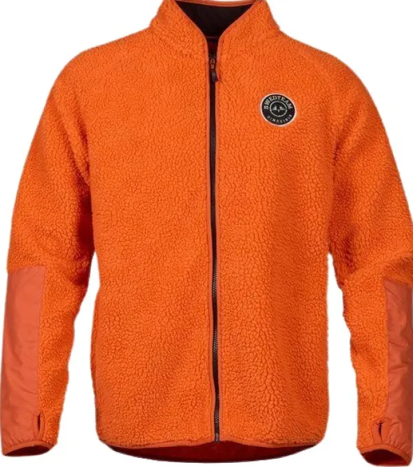 Swedteam Ultra Pile Sweater fleecetakki, Orange Neon| Koiranohjaajan Vaatteet
