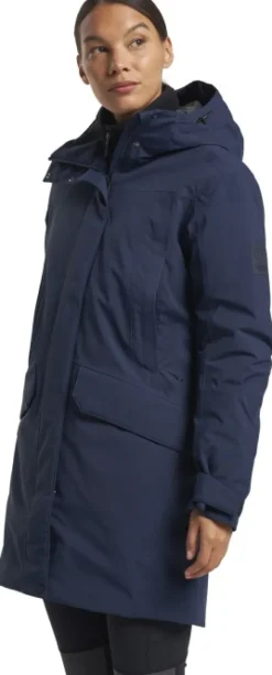 Tenson Kuori- Ja Sadetakit^Eve Jacket naisten parkatakki, Navy Blazer