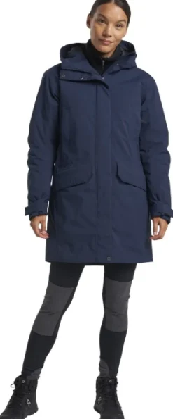 Tenson Kuori- Ja Sadetakit^Eve Jacket naisten parkatakki, Navy Blazer
