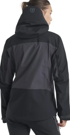 Tenson Kuori- Ja Sadetakit^Himalaya Shell Jacket naisten kuoritakki, Pirate Black