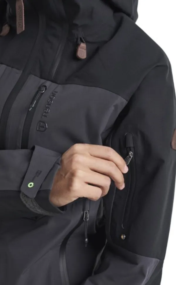 Tenson Kuori- Ja Sadetakit^Himalaya Shell Jacket naisten kuoritakki, Pirate Black