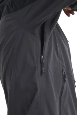 Tenson Kuori- Ja Sadetakit^Himalaya Shell Jacket naisten kuoritakki, Pirate Black