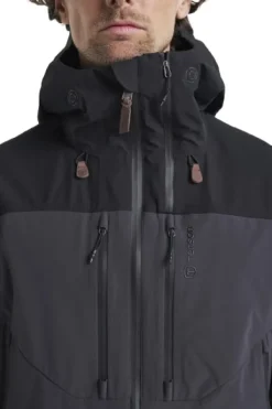 Tenson Kuori- Ja Sadetakit^Himalaya Shell Jacket kuoritakki, Pirate Black