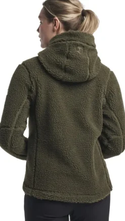 Tenson Hupparit, Fleecet Ja Välipaidat^Himalaya Teddy Fleece Hood naisten fleecetakki, Grape leaf
