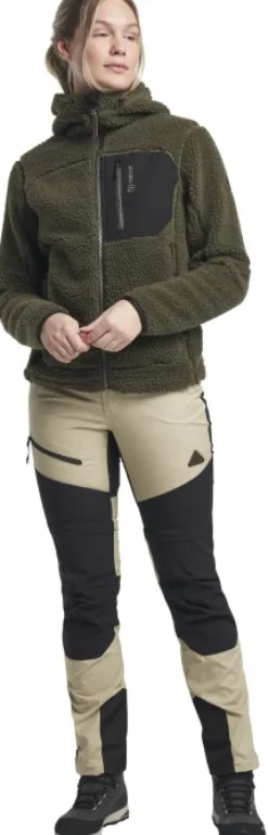 Tenson Hupparit, Fleecet Ja Välipaidat^Himalaya Teddy Fleece Hood naisten fleecetakki, Grape leaf
