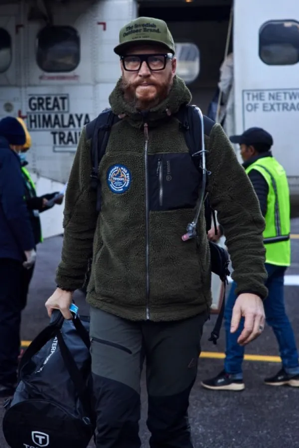 Tenson Hupparit, Fleecet Ja Välipaidat^Himalaya Teddy Fleece Hood fleecetakki, Grape leaf