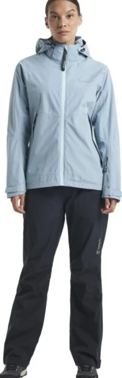 Tenson Hurricane XP Set naisten sadeasu, vaaleansininen/musta| Sadevaatteet