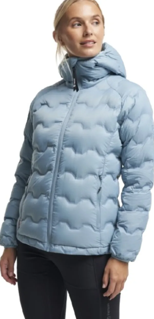 Tenson TXlite Shibui Down Jacket naisten takki, Stone Blue| Untuvatakit