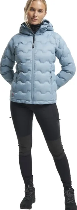 Tenson TXlite Shibui Down Jacket naisten takki, Stone Blue| Untuvatakit