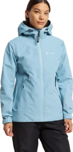 Tenson Sadevaatteet^W's Winga Rain Jacket Stone Blue