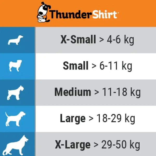 ThunderShirt Stressinhoito^Hund koirien rauhoittava mantteli XS