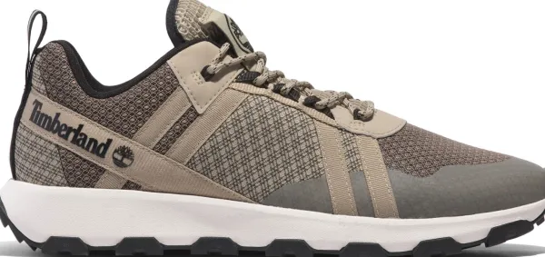 Timberland Ulkoilukengät^Windsor Trail Low Lace Up Sneaker kengät, Lt Brown Mesh