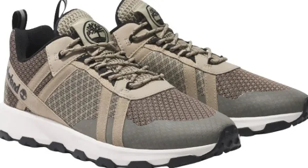 Timberland Ulkoilukengät^Windsor Trail Low Lace Up Sneaker kengät, Lt Brown Mesh