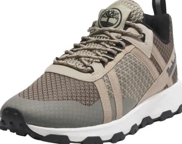 Timberland Ulkoilukengät^Windsor Trail Low Lace Up Sneaker kengät, Lt Brown Mesh