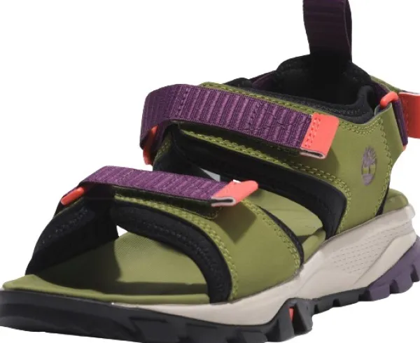 Timberland Sandaalit^Womens Lincoln Peak 2 Strap Sandal Md naisten sandaalit, Grn Leather