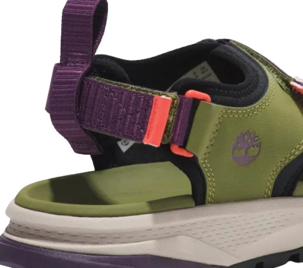 Timberland Sandaalit^Womens Lincoln Peak 2 Strap Sandal Md naisten sandaalit, Grn Leather