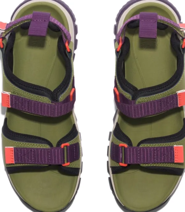 Timberland Sandaalit^Womens Lincoln Peak 2 Strap Sandal Md naisten sandaalit, Grn Leather