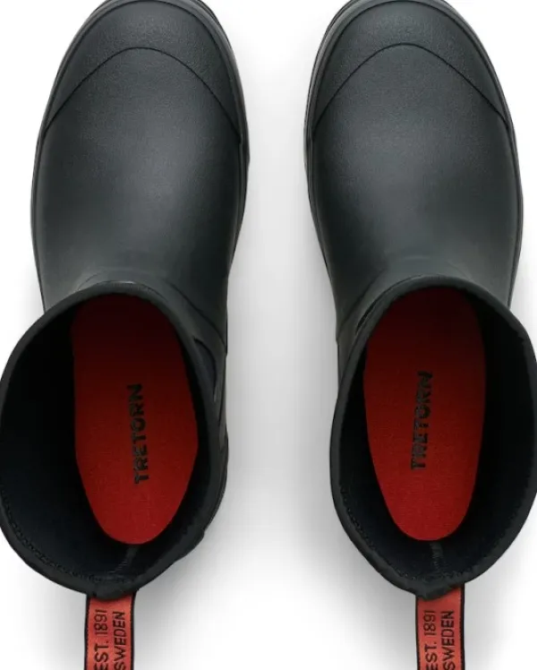 Tretorn Saappaat^Brosarp Neo matalat kumisaappaat, Unisex, musta