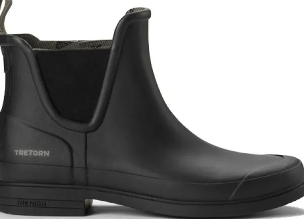 Tretorn Eva naisten matalat kumisaappaat, musta| Metsästyskengät