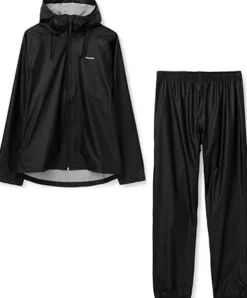 Tretorn Sadevaatteet^Packable Rainset Unisex -sadeasu (Black)