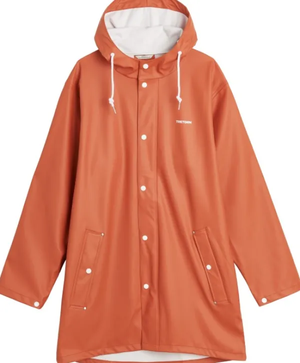 Tretorn Wings Rainjacket Unisex sadetakki, Burnt Brick| Sadevaatteet