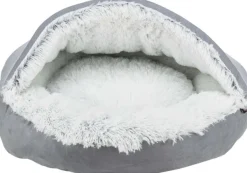 Trixie Koiranpedit^Harvey Igloo koiran luolapeti, Ø70 cm, harmaa/valkoinen