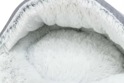 Trixie Koiranpedit^Harvey Igloo koiran luolapeti, Ø70 cm, harmaa/valkoinen