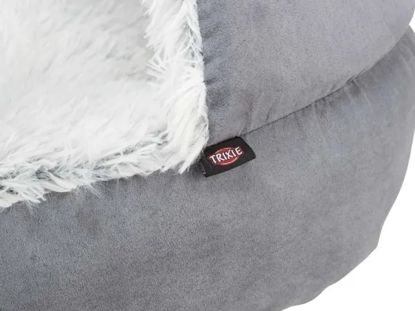 Trixie Koiranpedit^Harvey Igloo koiran luolapeti, Ø70 cm, harmaa/valkoinen