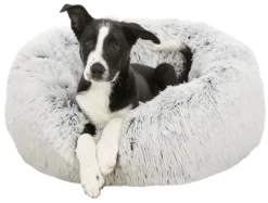 Trixie Harvey koiran peti, Ø50 cm, valkoinen/musta| Koiranpedit