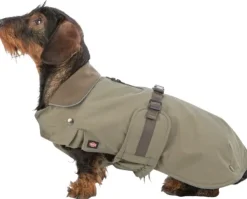 Trixie Talvitakit^Hermy 2 in 1 Dachshund koiran takki, 33-38 cm, Olive Green