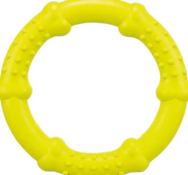 Trixie Noutolelut^kelluva koiranlelu, ø15 cm, lime