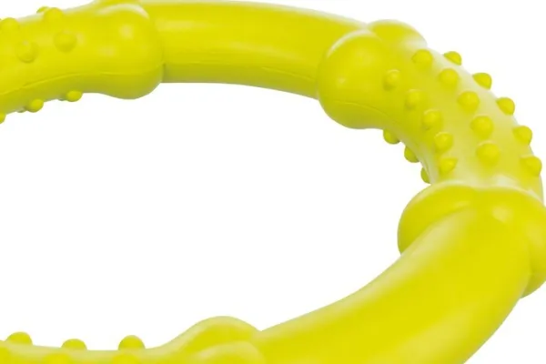 Trixie Noutolelut^kelluva koiranlelu, ø15 cm, lime