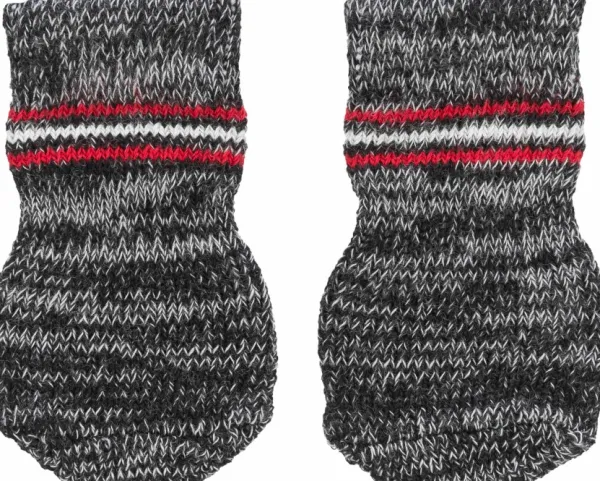 Trixie Haavojen Hoito^-koirantossut liukuesteillä, XS-S, harmaat, 2 kpl