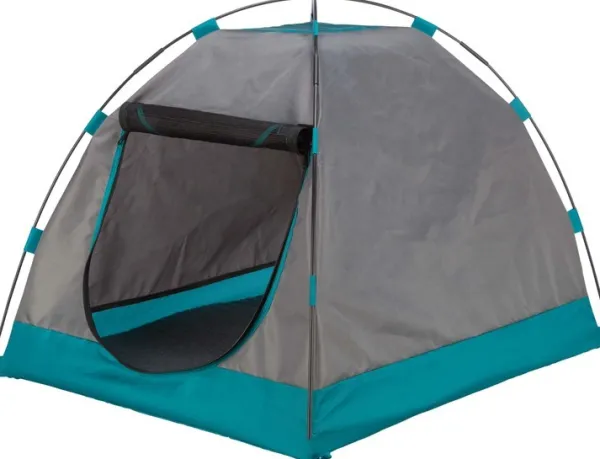 Trixie koirateltta, 80 x 63 x 65cm, tummanharmaa/petrooli| Koiranpedit