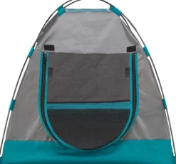 Trixie koirateltta, 80 x 63 x 65cm, tummanharmaa/petrooli| Koiranpedit