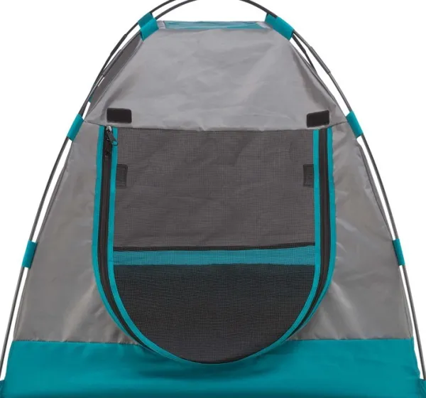 Trixie koirateltta, 80 x 63 x 65cm, tummanharmaa/petrooli| Koiranpedit