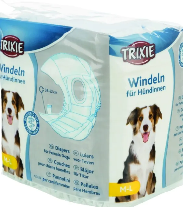 Trixie narttukoiran vaipat, M-L 36-52 cm, 12kpl| Haavojen Hoito