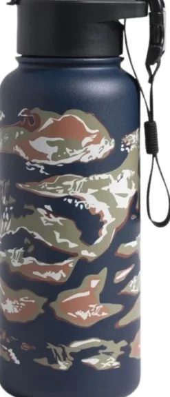 United by Blue Insulated Steel Bottle termospullo, 946 ml, Midnight Lakeside| Eristetyt Juomapullot