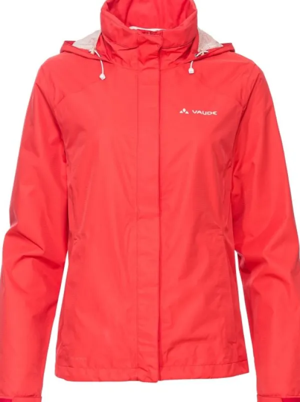 Vaude Sadevaatteet^Escape Bike Light Jacket naisten ulkoilutakki, punainen