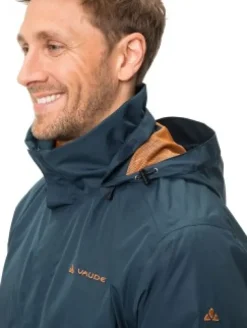 Vaude Sadevaatteet^Escape Light Jacket Dark Sea -kevyt sadetakki