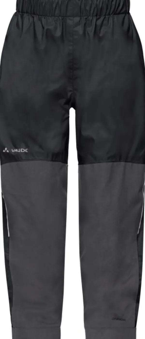 Vaude Kids Escape Pants VI lasten ulkoiluhousut, musta| Lasten Housut